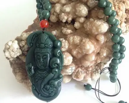 Очаровательные мужские стильные подвески ручной работы гуаньинь бодхисаттва 18