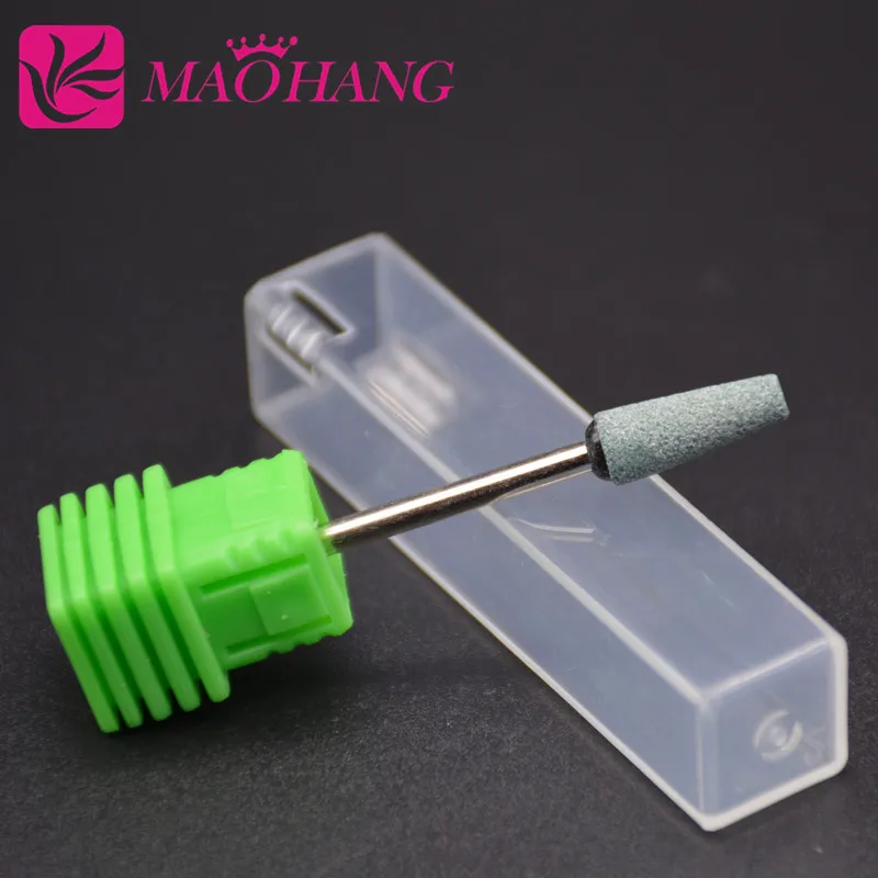 MAOHANG 2 шт./лот керамические сверла для ногтей фрезы профессионального маникюра