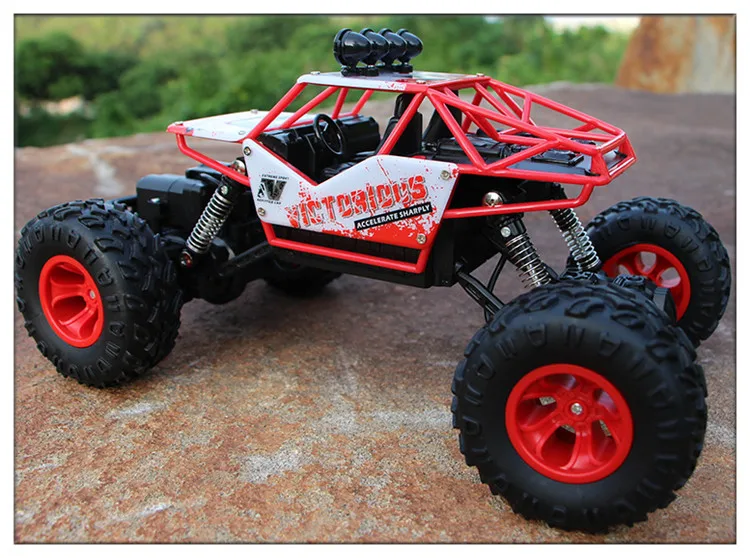 Newest 1/12 RC Car 4WD climbing 4x4 Double Motors Drive Bigfoot Remote Control Model Off-Road Vehicle oys For Boys Gifts | Игрушки и
