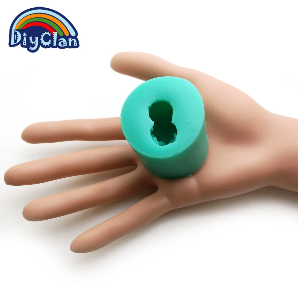 DIY череп свеча силиконовая форма для торта пудинга желе десерт шоколадные формы 3D