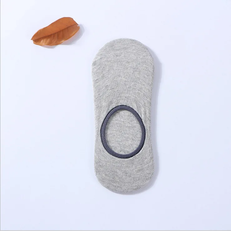 

10pieces=5pair Shallow mouth Non-slip Socks Men Cotton Low Cut Summer Thin Invisible Socks Slip Male Ankle Socks