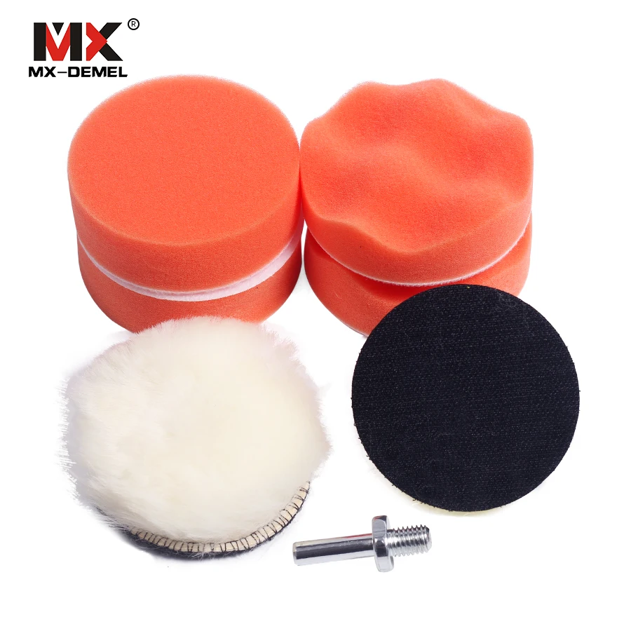 7 шт. 3 &quotАвтомобильная полировальная подушка набор полировальной буферной