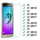 Защитный чехол для Samsung J1 J3 J5 J7 2016 2017 закаленное стекло на Galaxy J 1 3 5 7 1j 3j 5j 7j 6 Защитная пленка для экрана 9h
