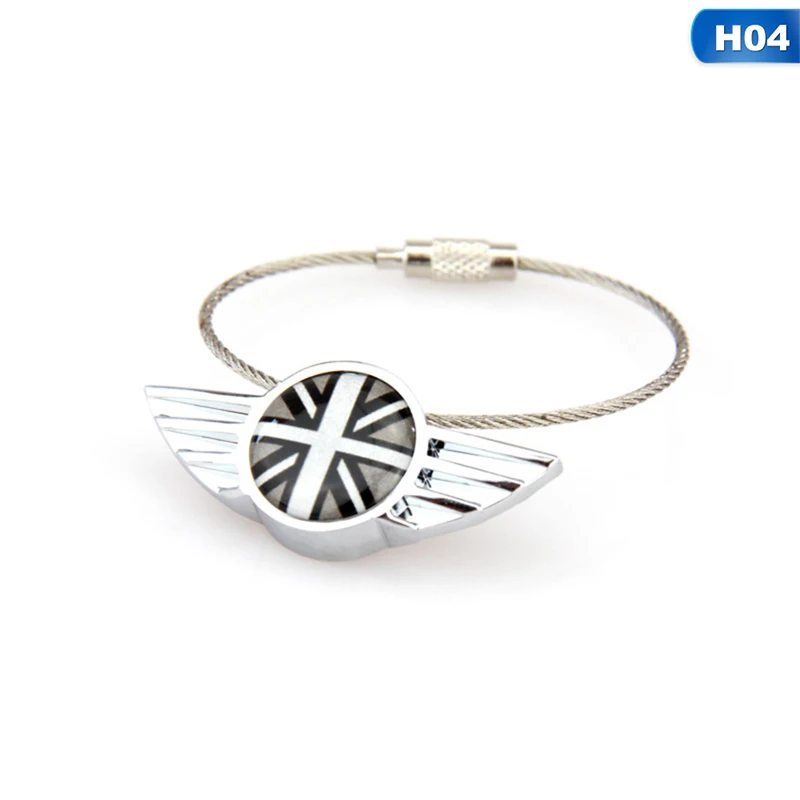 1 шт. брелок из нержавеющей стали, брелок для Mini Cooper JCW One S Clubman Countryman R55 R56 R60 R61 F55 F56 F60
