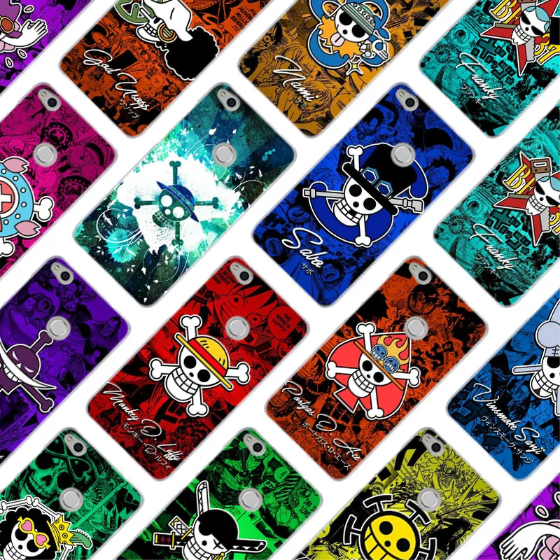 MLLSE Аниме One Piece Sign модный жесткий чехол для Huawei NOVA 3 3i 4 Honor V20 8X 8A 7A Pro 7X 7C 7S 8 9 10 Lite Play