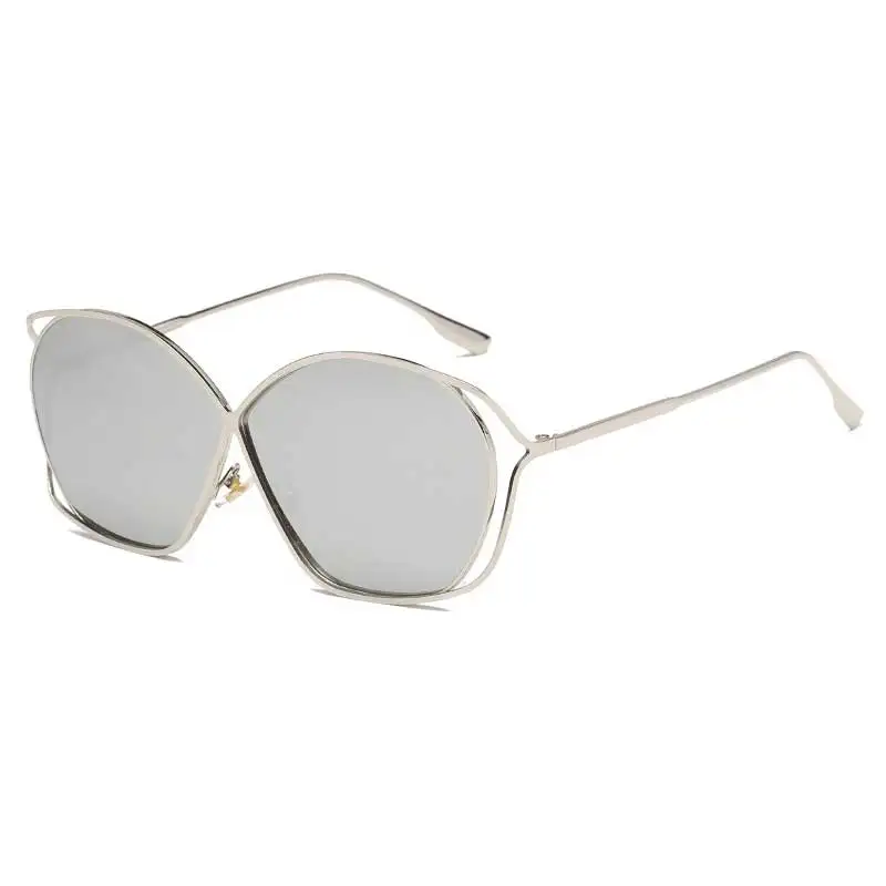 Модные солнечные очки женские 2018 металлическая оправа УНИКАЛЬНЫЕ