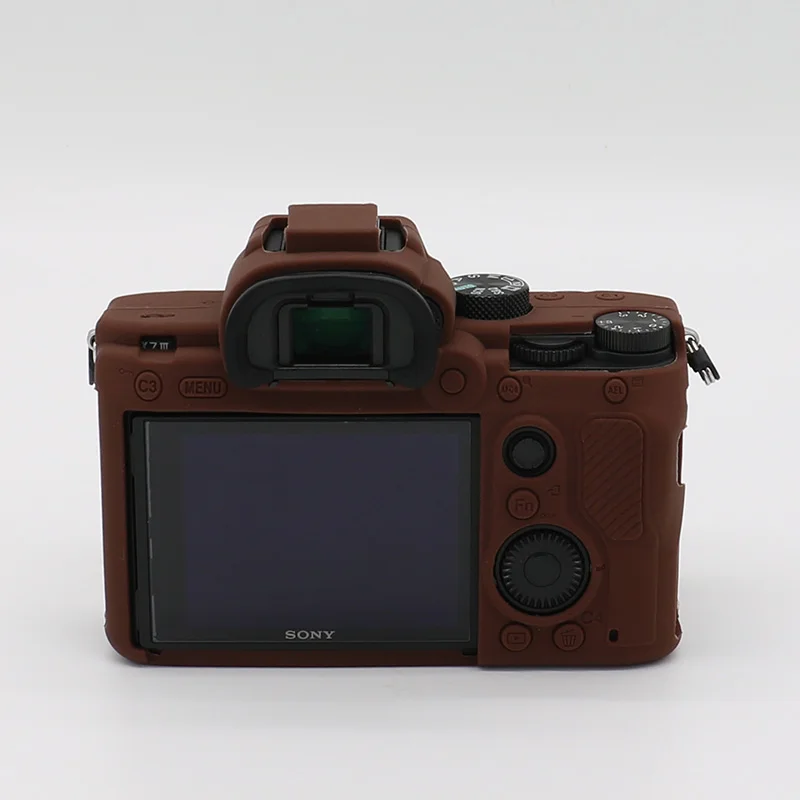 Красивый мягкий силиконовый чехол для видеокамеры sony A7III A7R3 A9 A7 mark 3 A7 III резиновый чехол для камеры защитный чехол