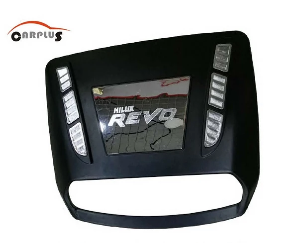 

High quality Car accessories for HILUX REVO refires decoration cover bonnet refit tuyere air vent stuck free shipping for revo