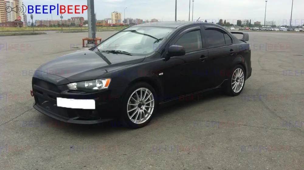 Наружные дверные пороги для Mitsubishi Lancer X 2007 2015 1 комплект/2 шт. АБС пластик Тюнинг