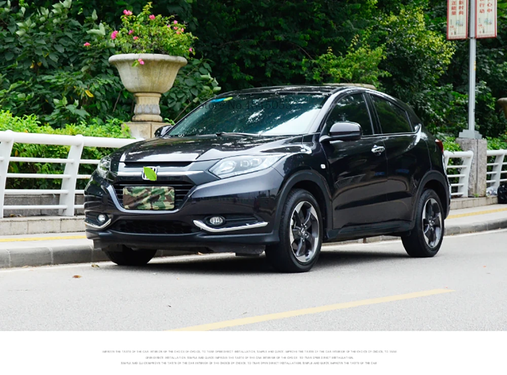 AITWATT для Honda hr-v HR-V Vezel до ABS Хром Передняя противотуманная фара крышка полосы автомобиля Стайлинг авто аксессуары 2 шт