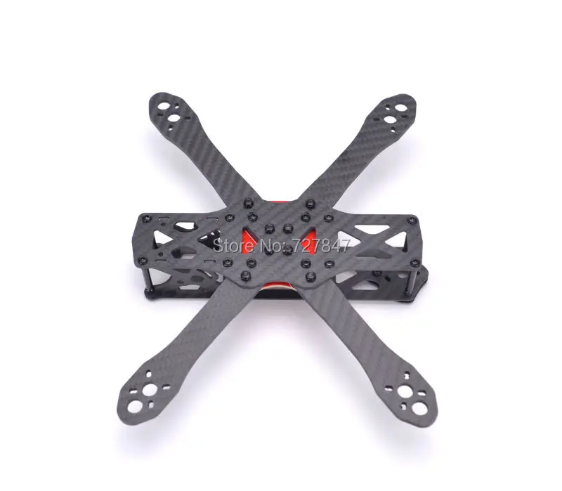 Инопланетянин FPV Квадрокоптер из чистого углеродного волокна 225 мм DIY гоночный