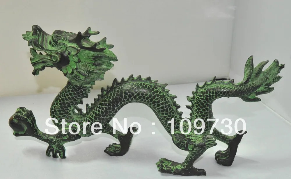

Old Chinese Bronze ornaments Dragon 25cm