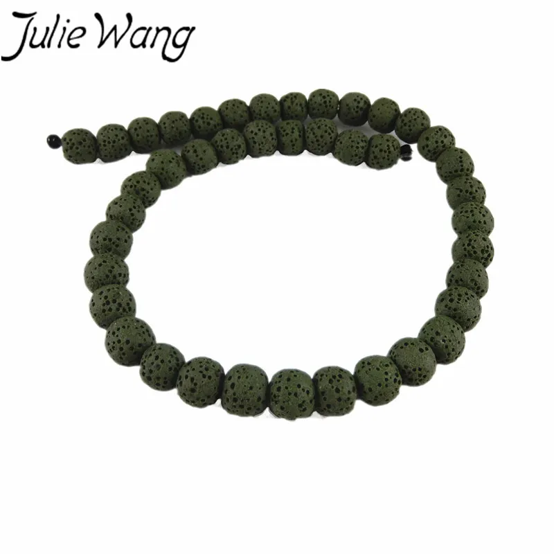 Julie Wang 1 шт. Красочный натуральный камень в пасторальном стиле вулканический