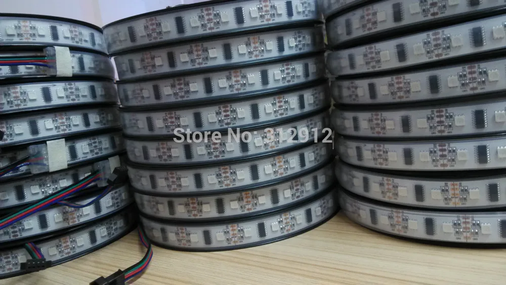 5 м DC5V Lpd8806 Адресуемая Пиксельная полоса 52 светодиода/м с 26 шт. (52 пикселя) LPD8806 IC 5050