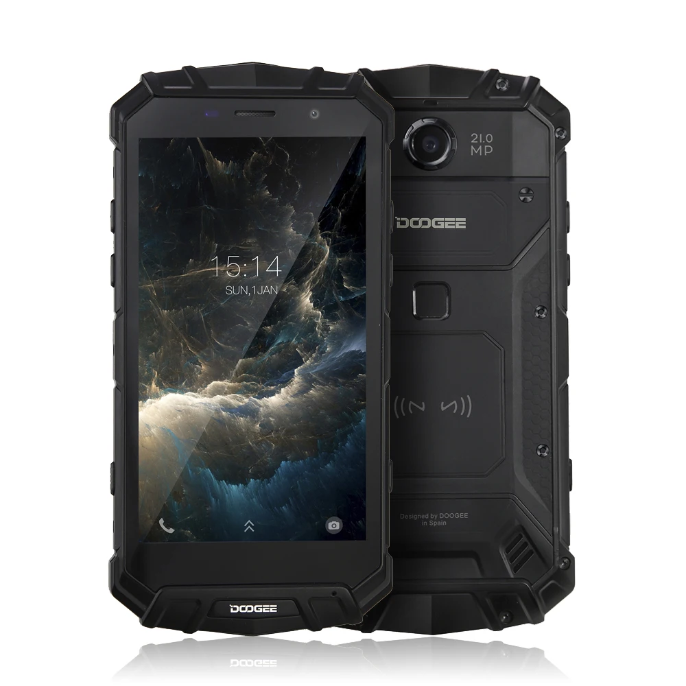 DOOGEE S60 IP68 водонепроницаемый смартфон 6 ГБ + 64 5 2 &quotHelio P25 Восьмиядерный Android 7 0 5580 мАч