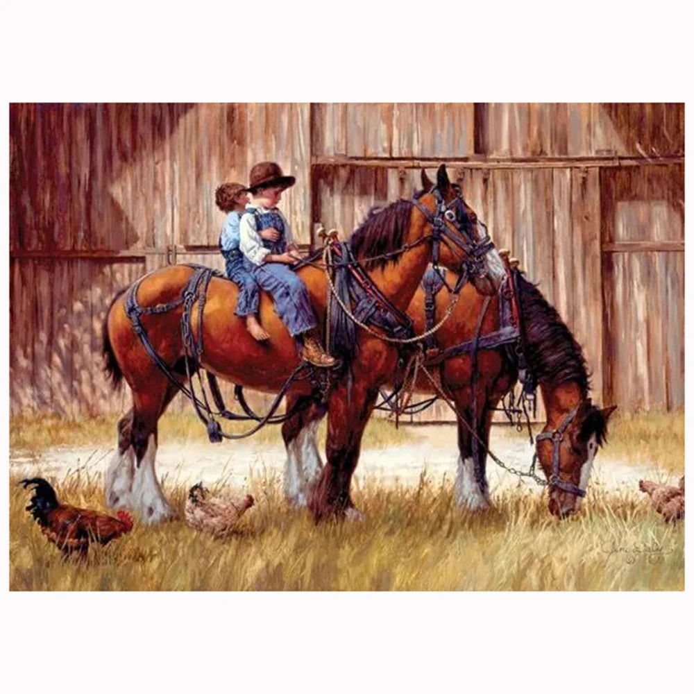 5D алмазная живопись сделай сам пейзаж полная круглая/квадратная мозаика для