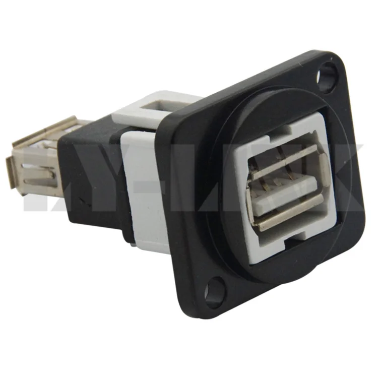 Металлический разъем USB 2 0 типа D Мама-гнездо | Электроника