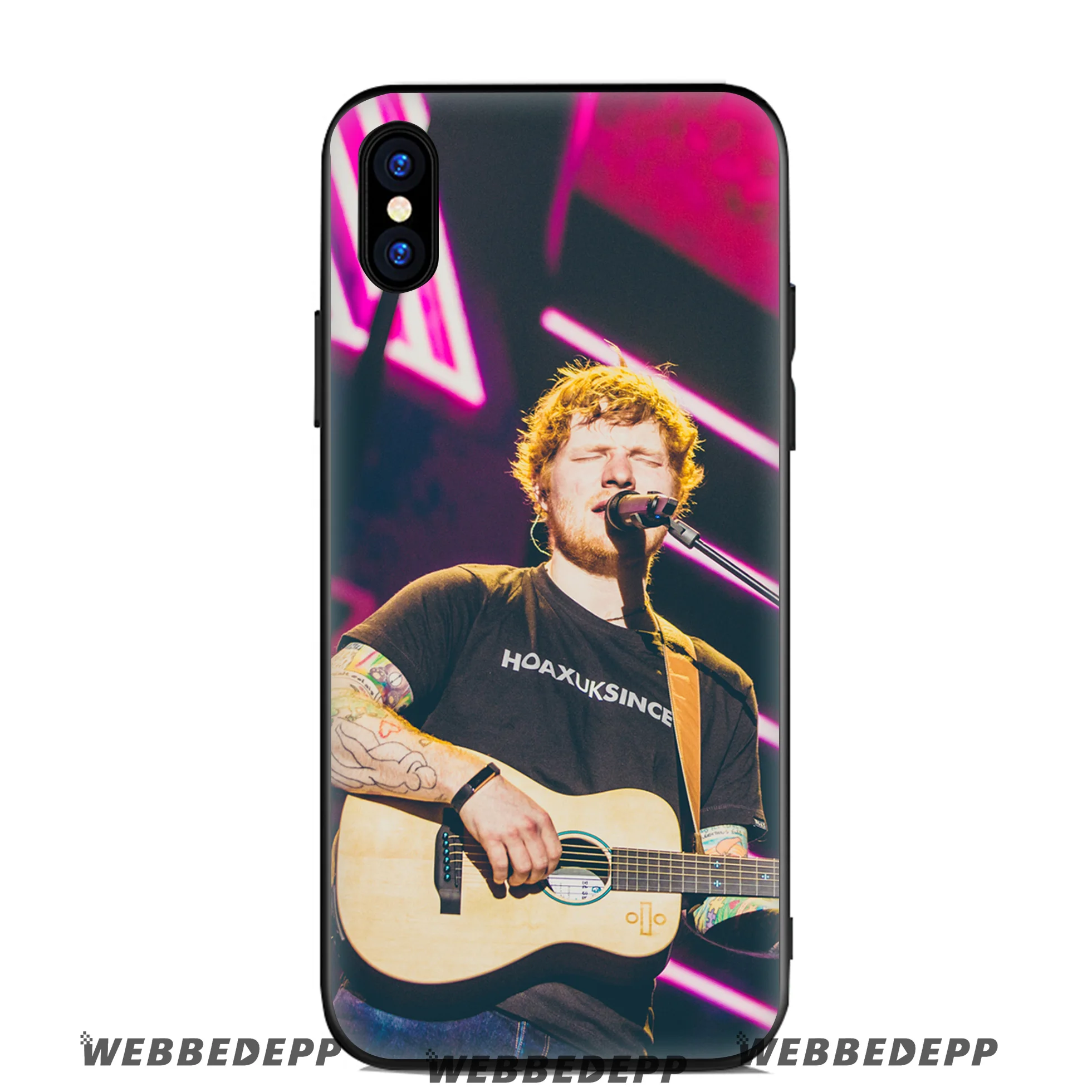 WEBBEDEPP Ed sheeran Edsheeran мягкий силиконовый чехол для Apple iPhone 11 Pro Xr Xs Max X или 10 8 7 6 6S Plus 5 5S |