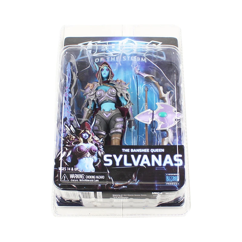 17 см NECA &quotHEROES of the STORM&quot игра фигура баньши Queen Сильвана фигурку модель