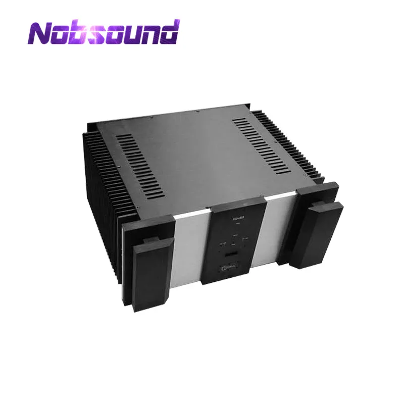 Nobsound высокого класса большой класс усилитель мощности шасси Алюминиевый Чехол DIY корпус коробка