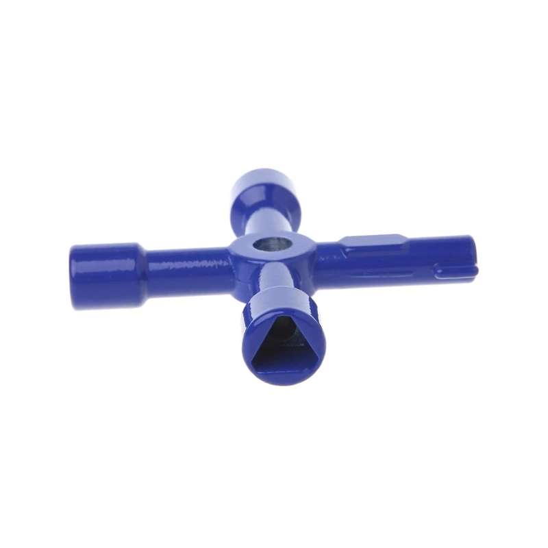 

New 1Pcs 4 In 1 Cross Switch Key Wrench Universal Square Triangle Screwdriver