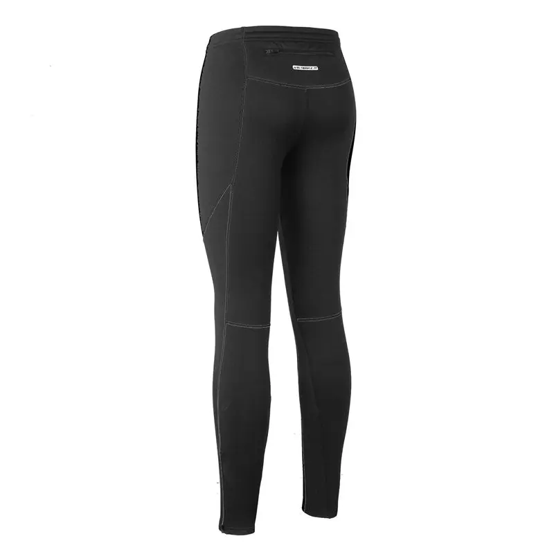 Black Line INBIKE, зимние теплые штаны для велоспорта, мужские спортивные штаны для спортзала, обтягивающие леггинсы, для тренировок, спорта, фитнеса, бодибилдинга, бега - Цвет: Black Line