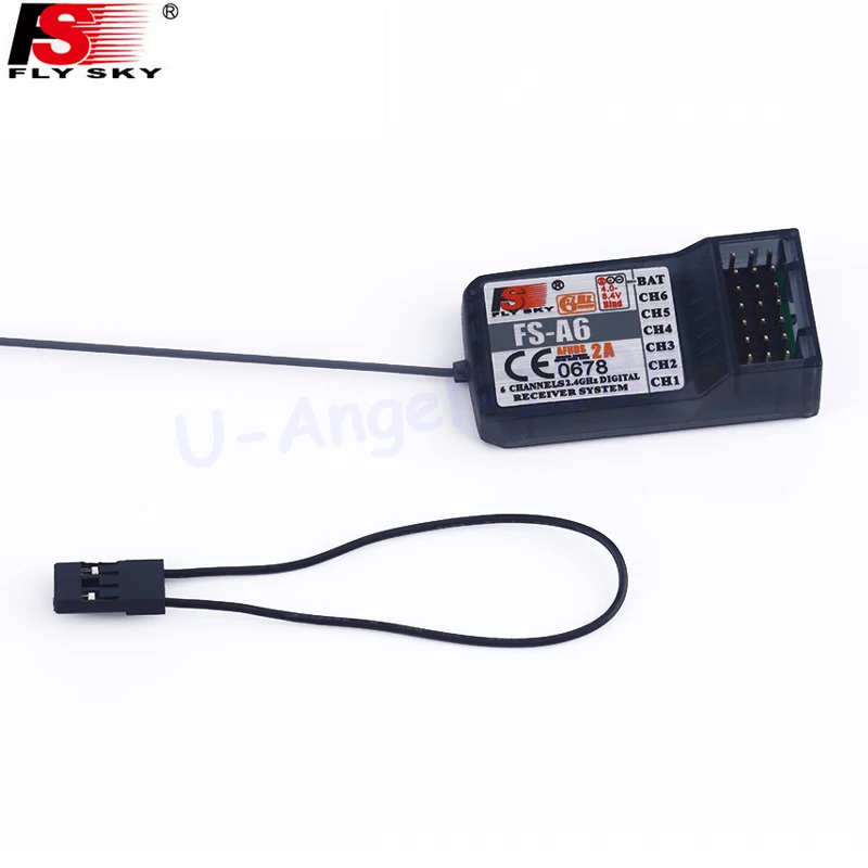 Flysky FS A6 2 4G 6CH приемник для передатчик контроллера I10 I6 I4 GT2E GT2F GT2G|flysky receiver|transmitter