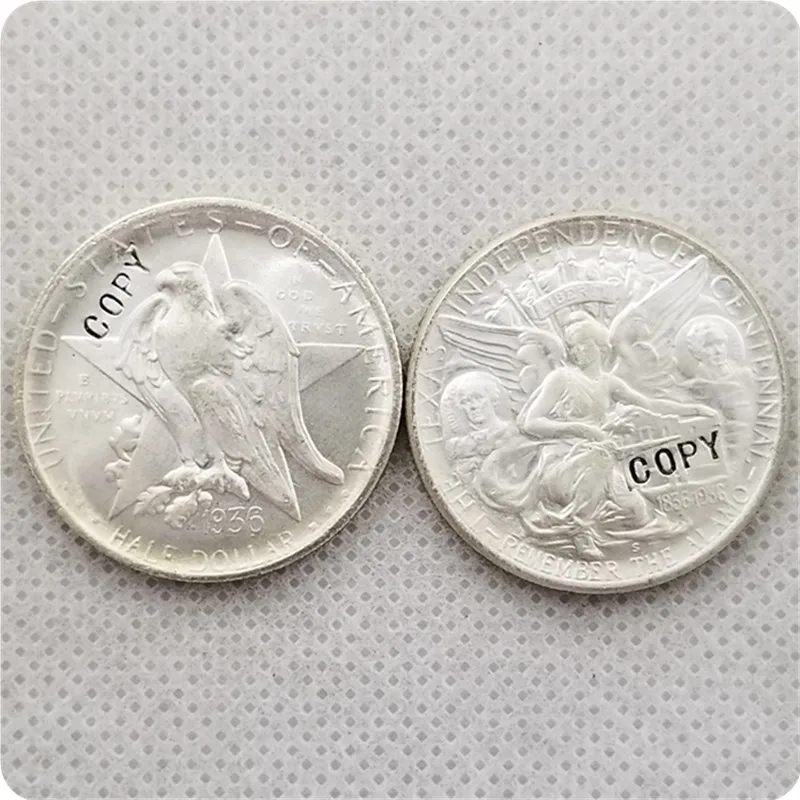 Юбилейные Монеты UNC silver USA 1934-1938 TEXAS | Дом и сад