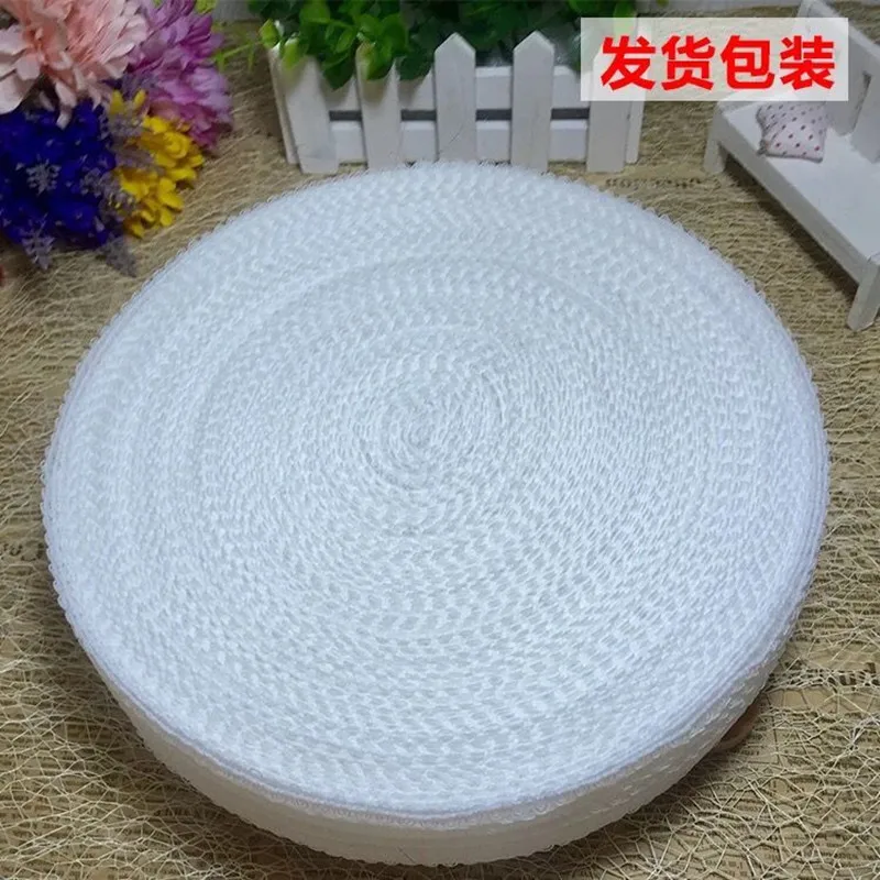 Белая кружевная резинка аксессуары для одежды нейлоновая тесьма Швейные