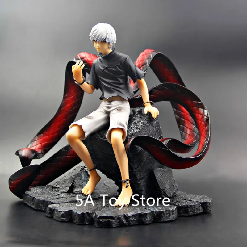 Аниме Tokyo Ghoul Kaneki Ken Сменная головка ПВХ фигурка Коллекционная модель игрушка