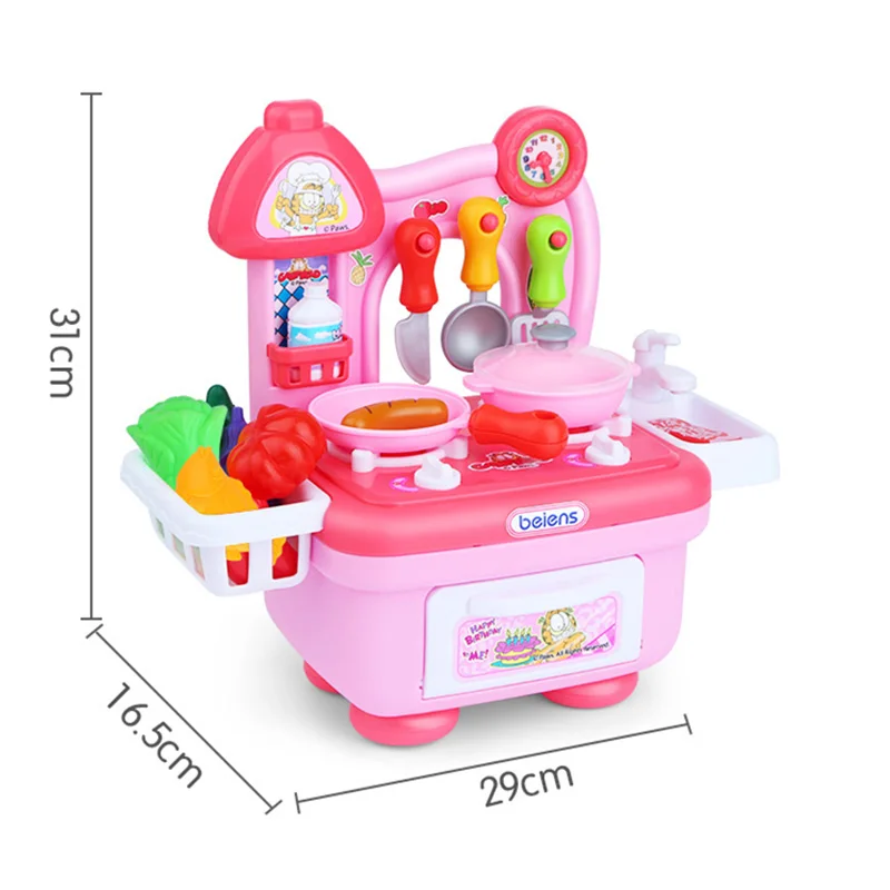 Beiens Пособия по кулинарии игрушка мини Кухня Игрушки для девочек Гарфилд