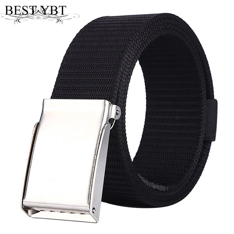 

Best YBT Unisex belt retro Automatic buckle Men belt casual sport quick drying high qualtiy Men and Women cowboy belt