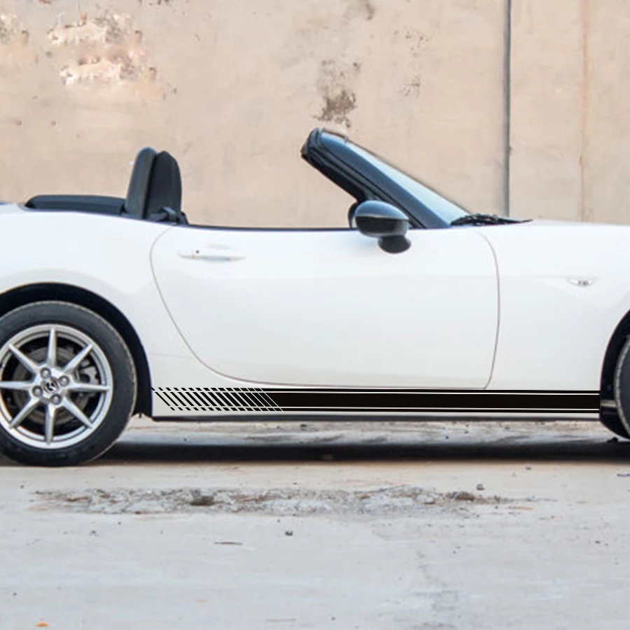 2 шт. градиентные стильные полосатые графические виниловые персональные крутые