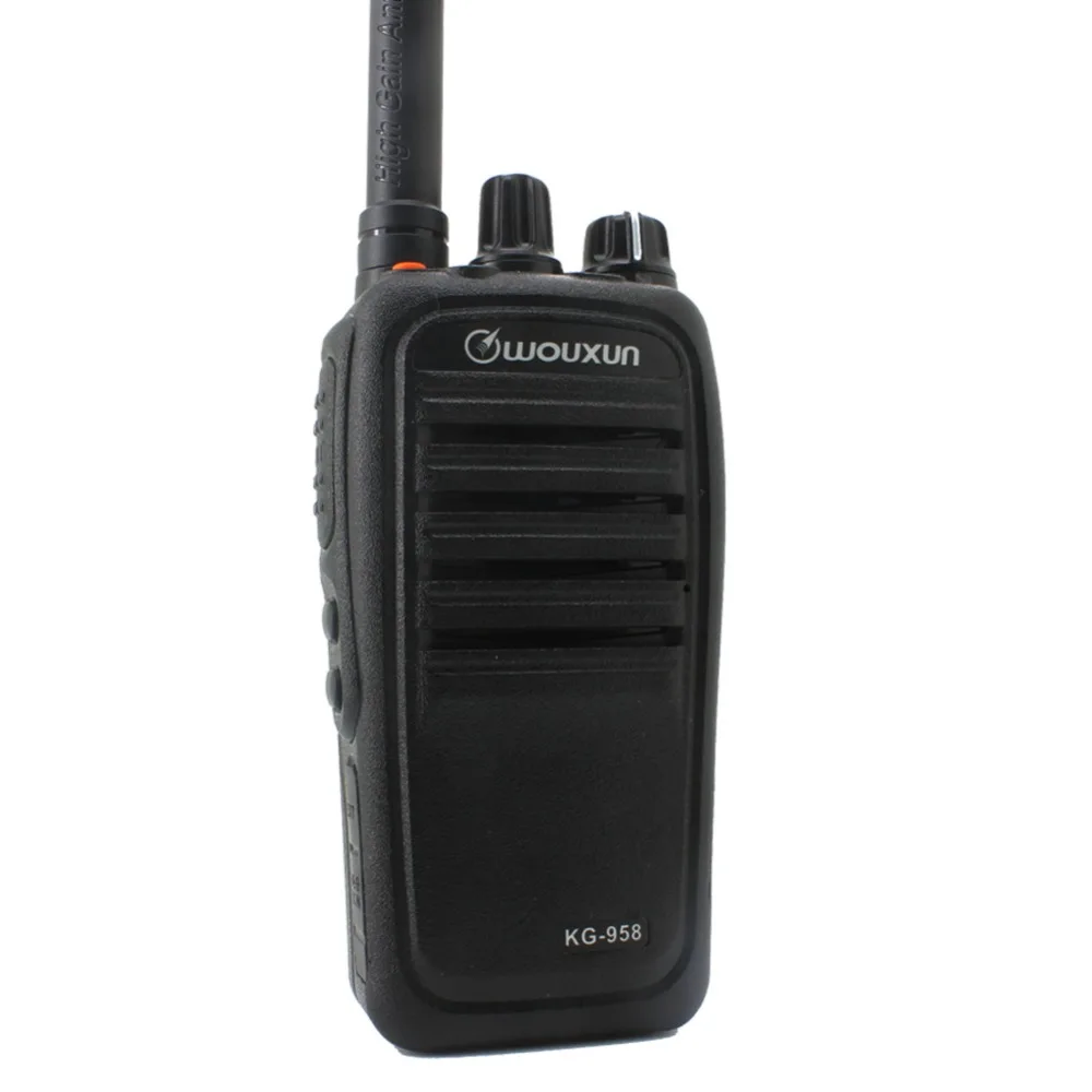 WOUXUN kg 958 UHF бизнес портативная рация долго говорить Range Портативный радиоприемник