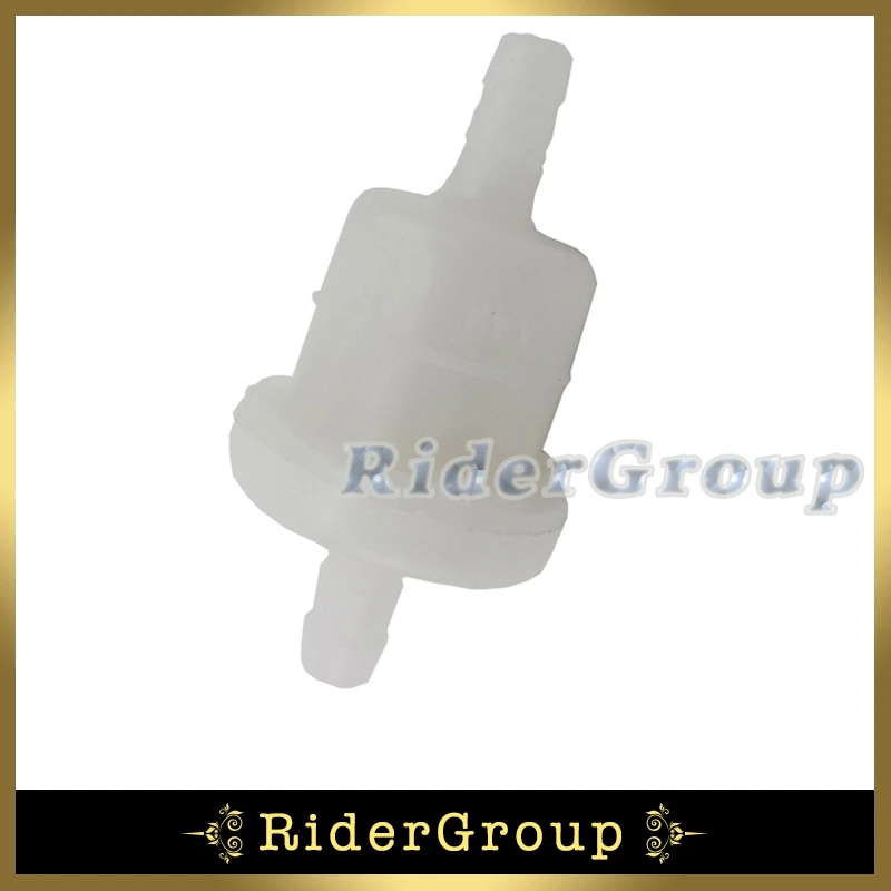 10pcs White Plasric Petrol Gas Fuel Filter For Mini Kids ATV Pocket Bike Moto Motorized Bicycle Pit Dirt Motorcycle | Автомобили и