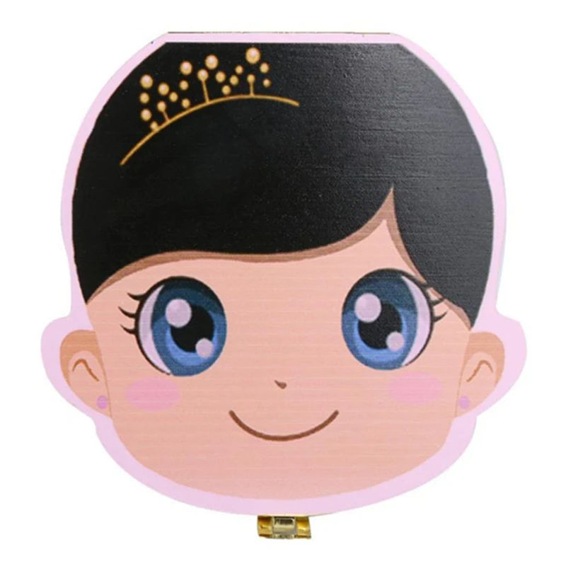 Ящик для хранения зубов английский испанский маленьких мальчиков и девочек