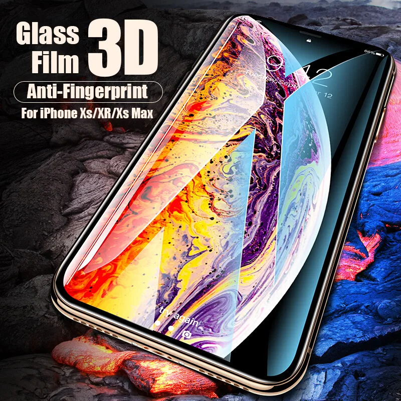 Защитное стекло для iphon xs max apple iphone x xr закаленное Защитная пленка экрана s r rx sx