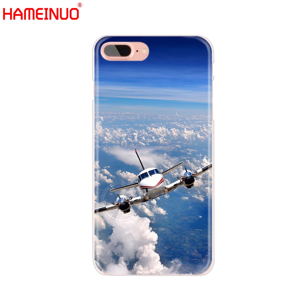 Чехол для мобильного телефона HAMEINUO Airplane fly travel cloud Sky iphone X 8 7 6 4 4S 5 5S SE 5c 6s plus|Бамперы|