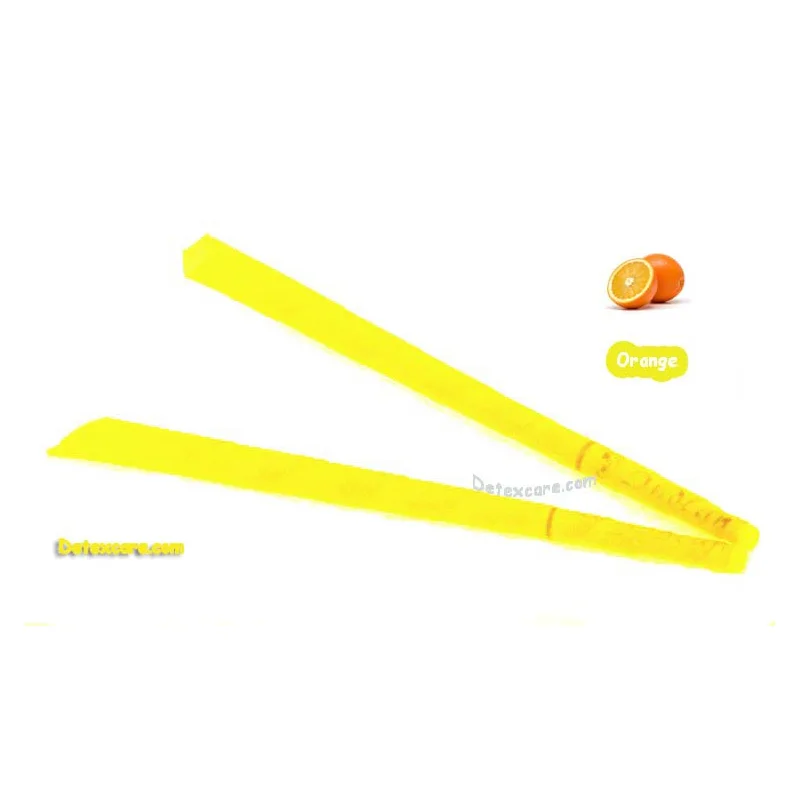 51 пара = 102 шт. Сертифицированные CE оранжевые ароматерапевтические ушные свечи