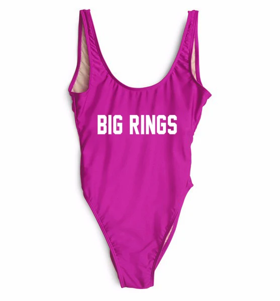 

summer one piece suit BIG RINGS swimwear bodysuits beachwear sexy high cut bathing suits Jumpsuits women Romper Top Rompers