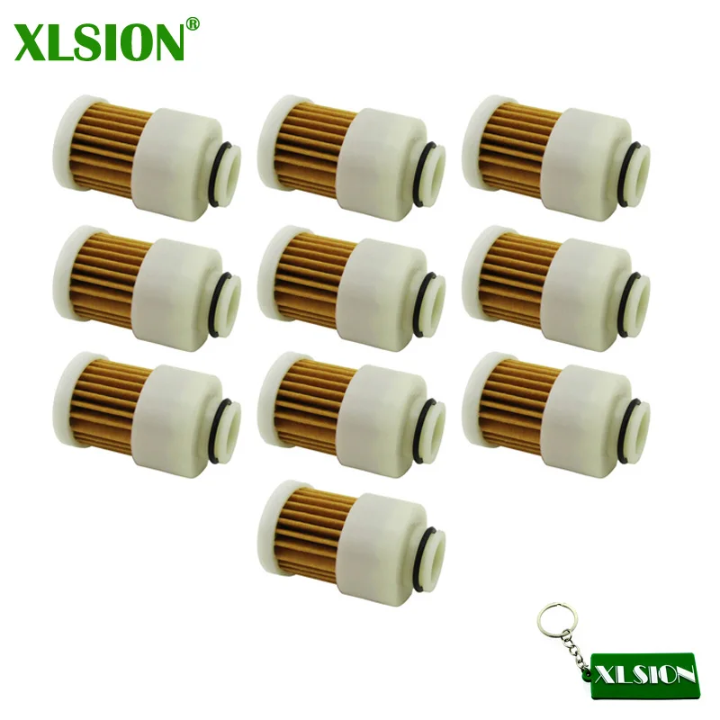 XLSION 1 шт./2 шт./3 шт./4 шт./6 шт./7 шт./10 шт. топливный фильтр для Yamaha Mercury 4 тактный