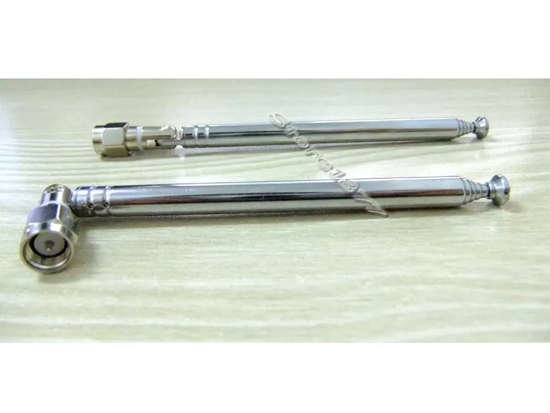 2шт 368 мм длина 6 секций SMA штекер телескопическая антенна s445