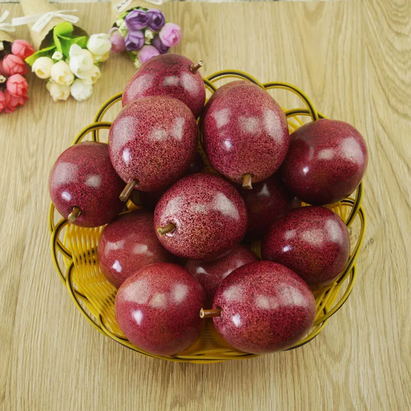 6 шт. Декоративные искусственные фрукты и овощи|Искусственные фрукты| |