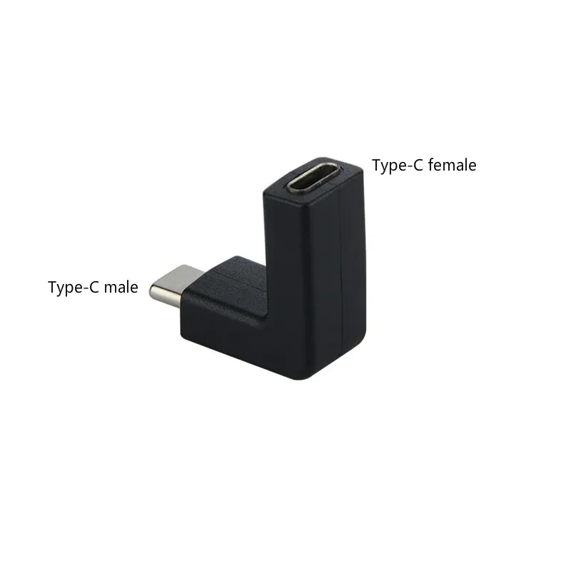90 Degree Angle Converter Adapter USB 3.1 Type C Male To Female USB-C 10 Gbps high-speed transmission | Компьютеры и офис