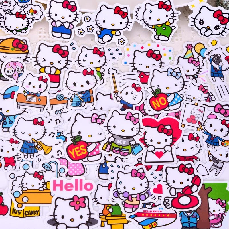 40 шт. милые наклейки kawaii s для планировщиков/DIY скрапбукинга/Водонепроницаемые
