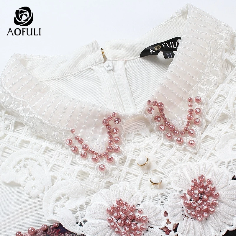 M/L/XL/3XL женские вечерние платья с жемчужинами Новые Модные осенние Роскошные