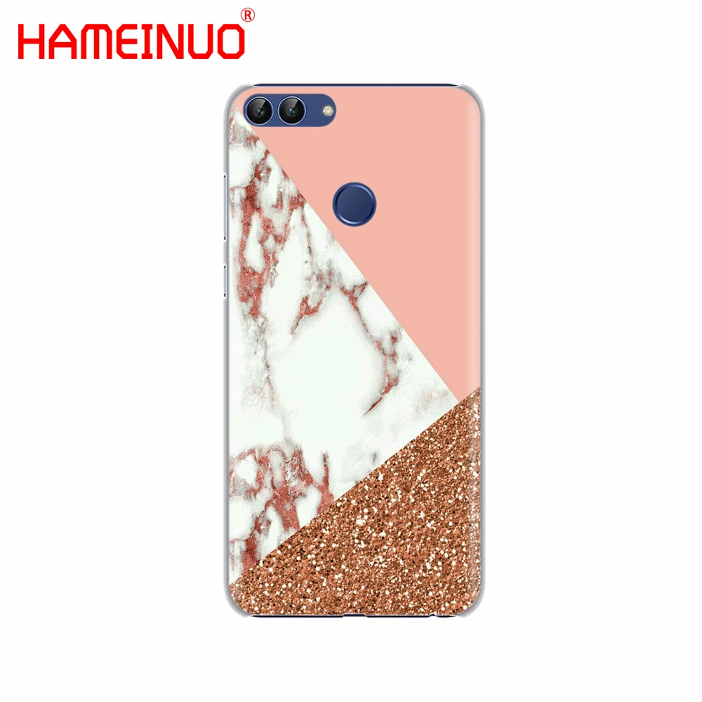 HAMEINUO чехол для телефона с мраморным рисунком Huawei NOVA 2 2S 3e PLUS LITE p smart 2018 enjoy 7s mate 7 8 9 10