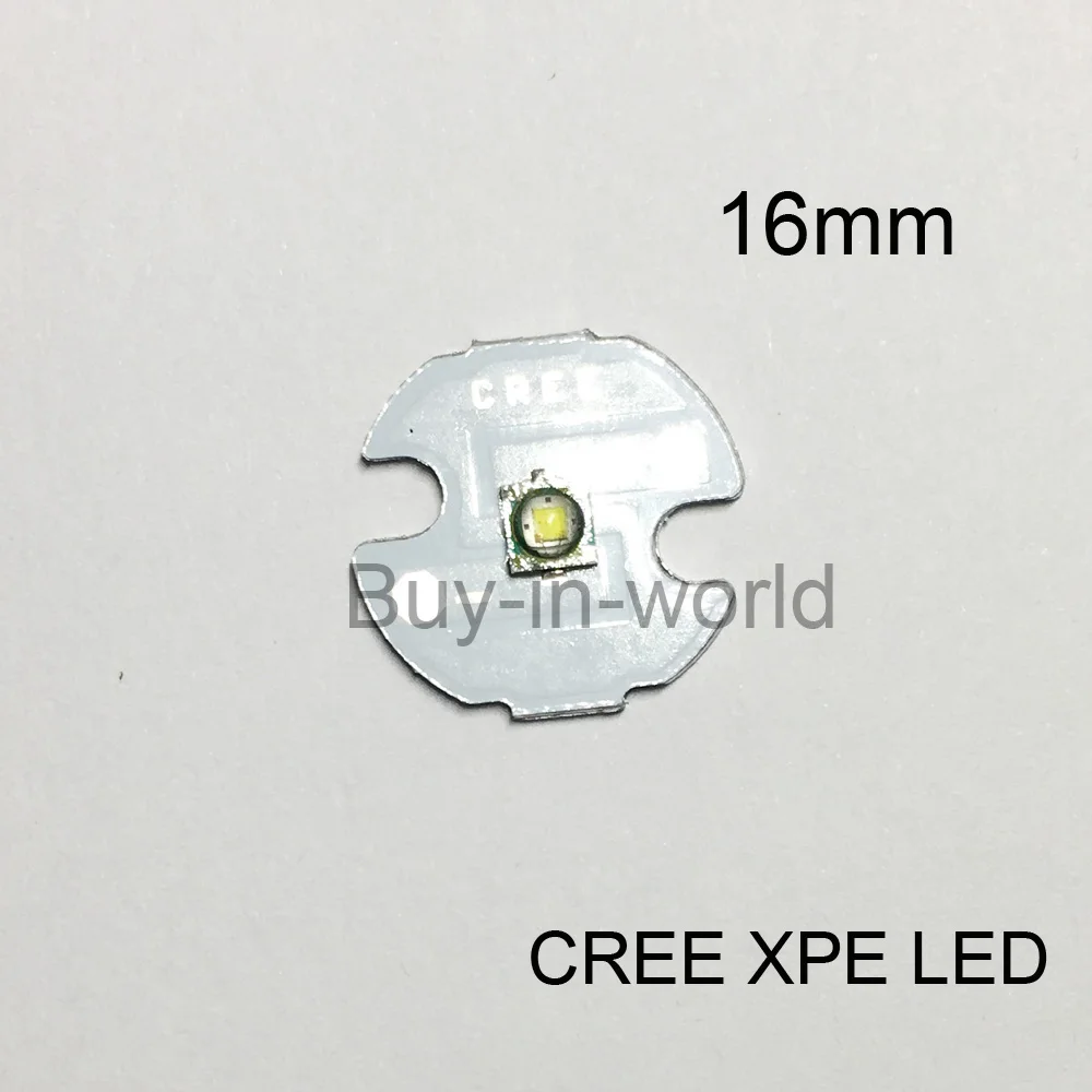 10 шт. Cree XP-E R3 1-3 Вт светодиодный излучатель диод теплый белый 3000 К естественный 6000