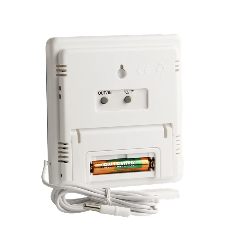 Цифровой термометр с гигрометром электронный ЖК-дисплей будильник Погодная