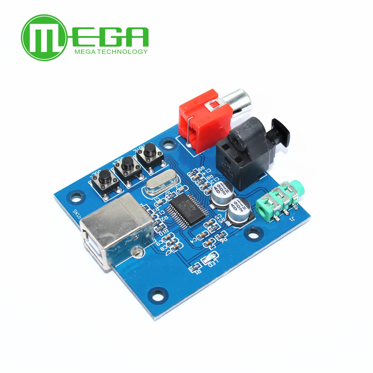 Аудиоцап PCM2704 USB к S/PDIF звуковая карта Hi Fi ЦАП декодер плата 3 5 мм аналоговый